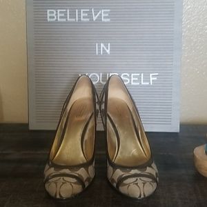 Coach wedges